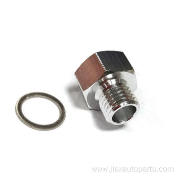 Oil Pressure fitting M12*1.5 female to 1/8 NPT